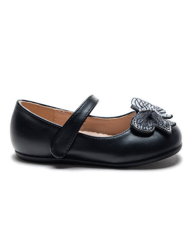Kidsatelier-Tulleen-TSM42021-Black-charlotte-ribbon-flats