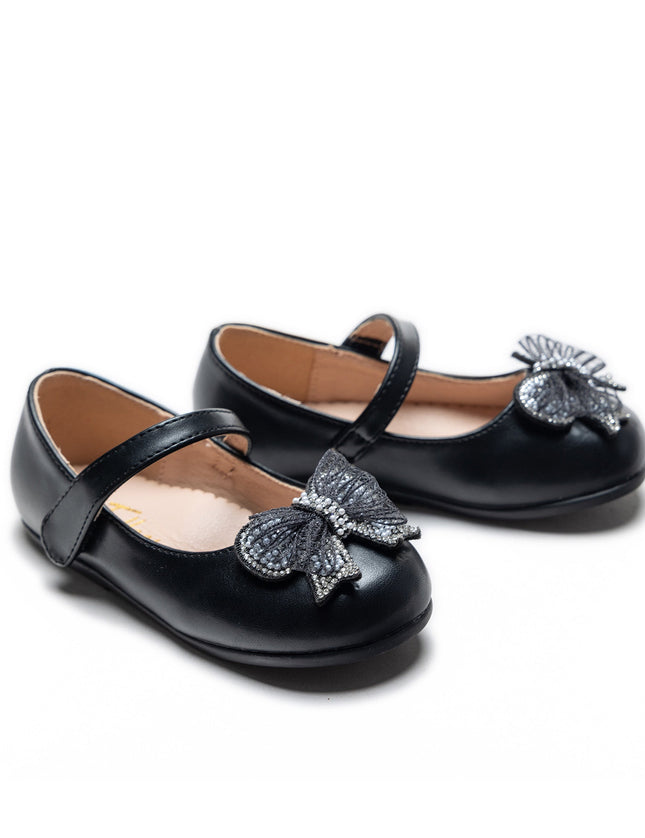 Kidsatelier-Tulleen-TSM42021-Black-charlotte-ribbon-flats