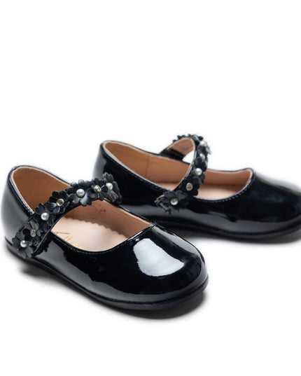 Kidsatelier-Tulleen-TSM42022-Black-amelia-floral-band-flats