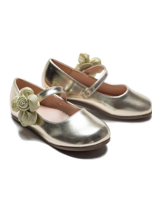 Kidsatelier-Tulleen-TSM42024-Gold-yasmine-blooming-flats