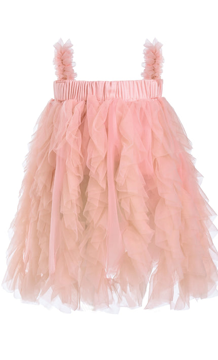 kidsatelier-tulleen-Pink-Sleeveless-Ruffle-Layered-Dress