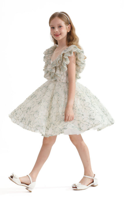 kidsatelier-tulleen-MTC11000-Green-floral-honeydale-dress