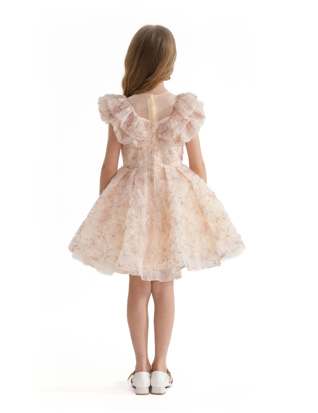 kids atelier tulleen Pink Floral Honeydale Dress