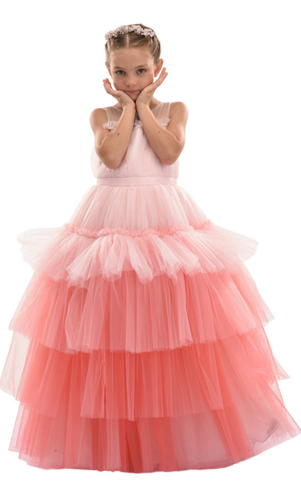 kids atelier tulleen Las Joyas Dress