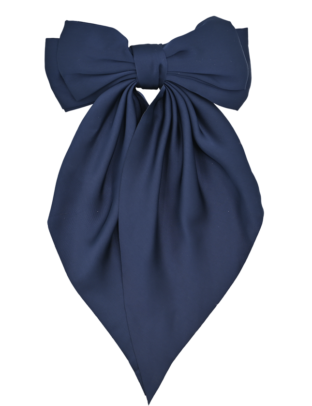 kids atelier tulleen Satin Ribbon Flowing Bow Hairclip