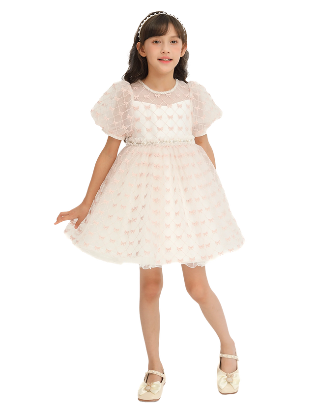 kidsatelier-tulleen-Ivory-Pink-Accented-Tulle-Fontana-Dress