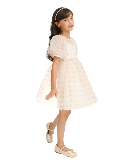 kidsatelier-tulleen-Ivory-Pink-Accented-Tulle-Fontana-Dress