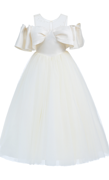 kidsatelier-tulleen-Champagne-Tulle-Bow-Amica-Dress