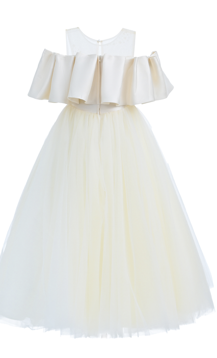 kidsatelier-tulleen-Champagne-Tulle-Bow-Amica-Dress