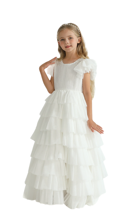 kidsatelier-tulleen-White-Layered-Tulle-Abbyfield-Dress