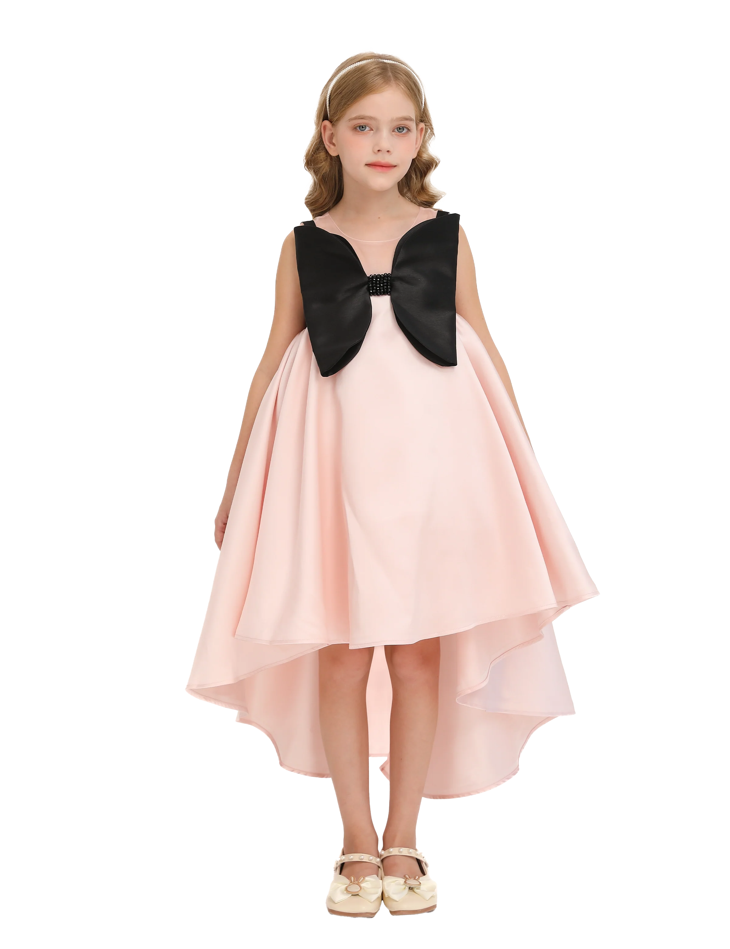 Pink Dress Black Bow Ophelia Dress - Tulleen.com Pink Dress Black Bow Ophelia Dress - Tulleen.com