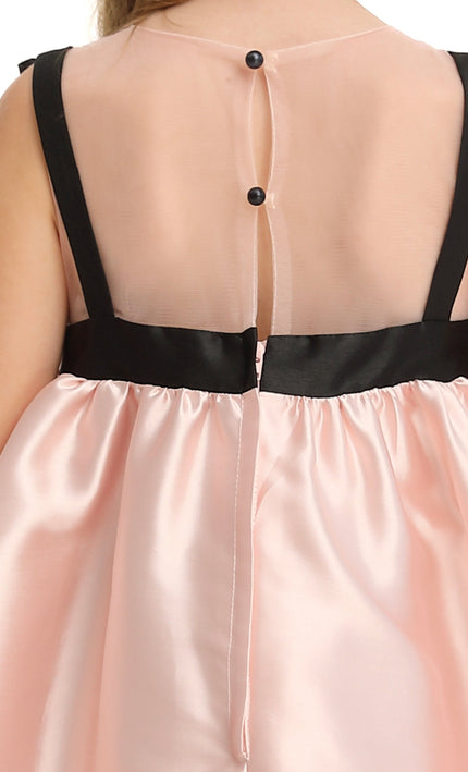 kidsatelier-tulleen-Pink-Dress-Black-Bow-Ophelia-Dress