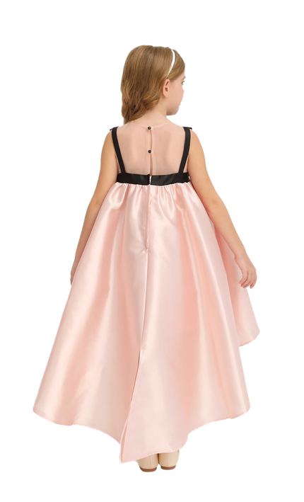kidsatelier-tulleen-Pink-Dress-Black-Bow-Ophelia-Dress
