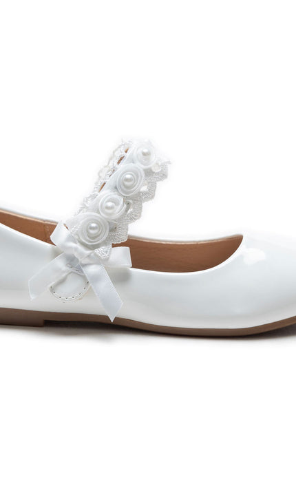 kidsatelier-Tulleen-White-Patent-Rose-Pearl-Doily-Flats
