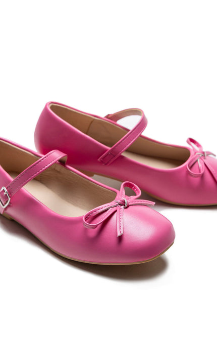 kidsatelier-tulleen-Pink-Julietta-Bow-Flats