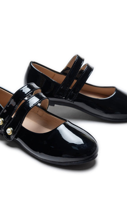 kidsatelier-tulleen-Black-Dorothea-Banded-Patent-Flats