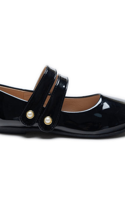 kidsatelier-tulleen-Black-Dorothea-Banded-Patent-Flats