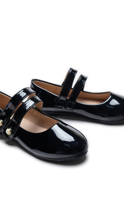 kidsatelier-tulleen-Black-Dorothea-Banded-Patent-Flats
