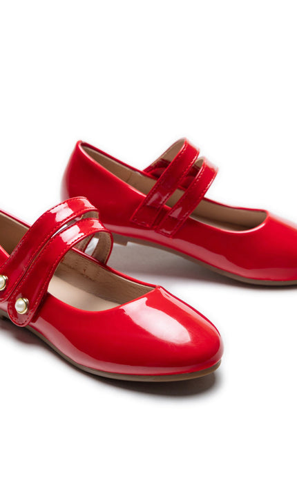 kidsatelier-tulleen-Red-Dorothea-Banded-Patent-Flats