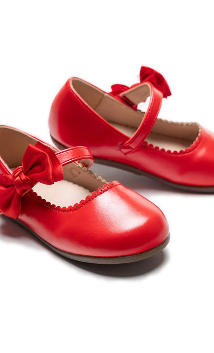 kidsatelier-Tulleen-Red-Satin-Elodie-Bow-Flats