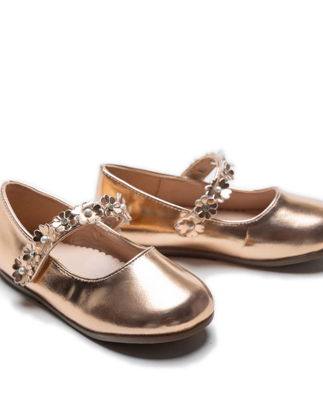 kidsatelier-tulleen-Champagne-Amelia-Floral-Band-Flats
