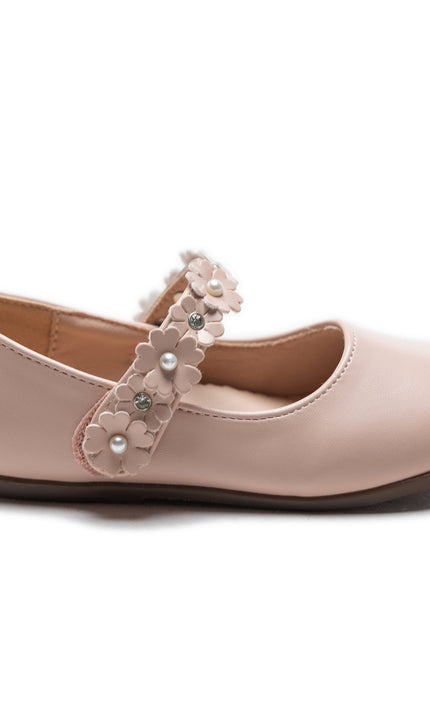 kidsatelier-tulleen-Pink-Amelia-Floral-Band-Flats