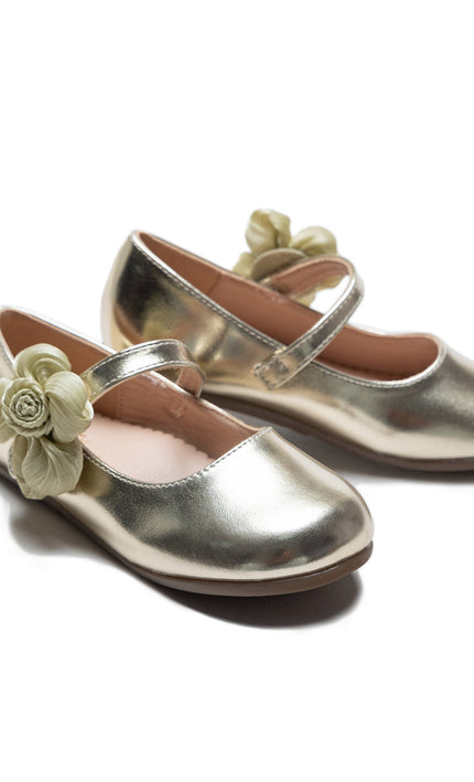 kidsatelier-tulleen-Gold-Yasmine-Blooming-Flats