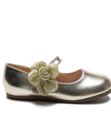 kidsatelier-tulleen-Gold-Yasmine-Blooming-Flats