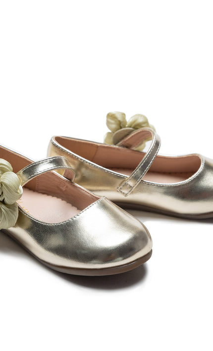 kidsatelier-tulleen-Gold-Yasmine-Blooming-Flats