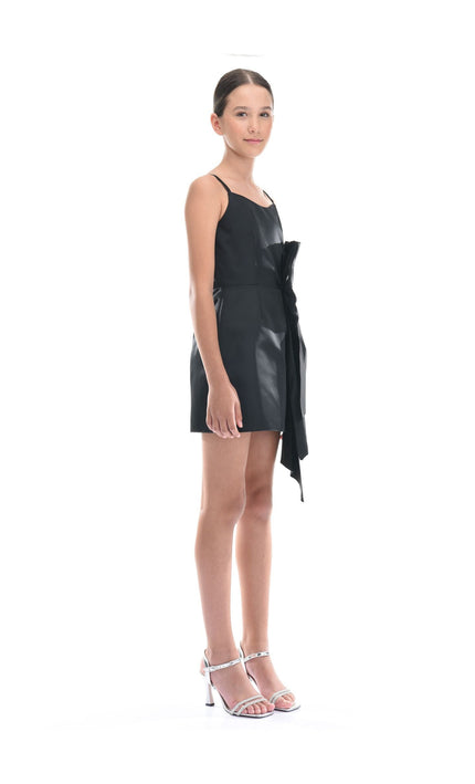 kids atelier tulleen Black Bow Livonia Dress