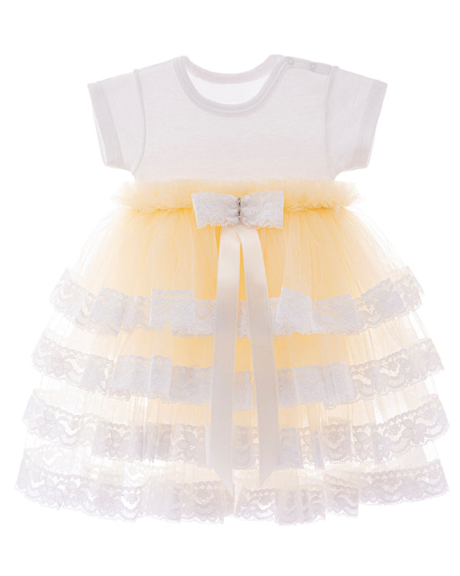 kidsatelier-tulleen-1107-Beige-tulleen-beige-bella-vina-ruffle-babysuit-dress