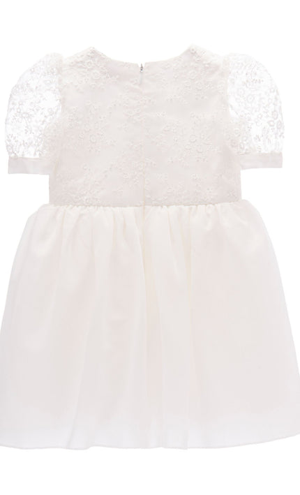 kids atelier tulleen White Liora Lace Baby Dress