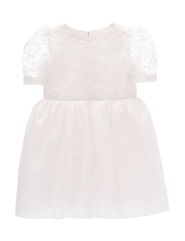 kids atelier tulleen White Liora Lace Baby Dress
