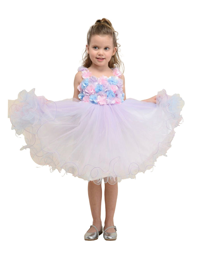 Lilac Rose Campanula Dress