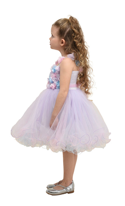 Lilac Rose Campanula Dress