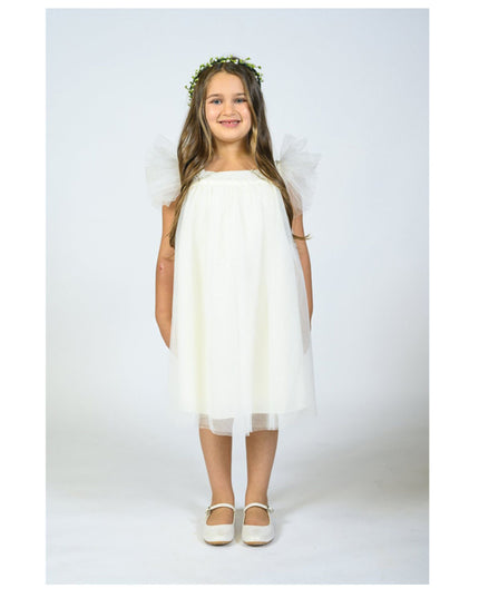 Cream Elena Dress