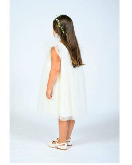 Cream Elena Dress