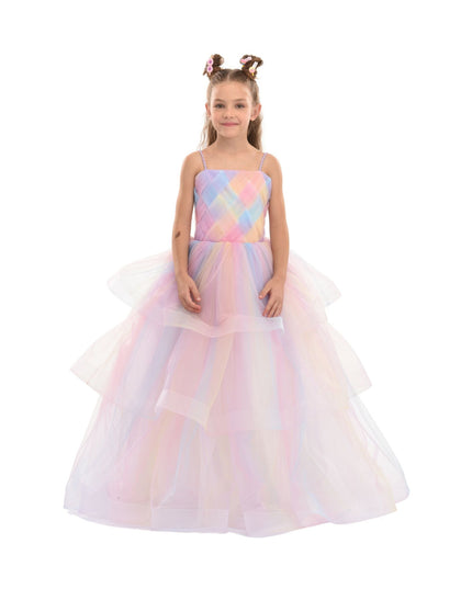 kidsatelier-tulleen-5401-multicolor-woven-tulle-gown