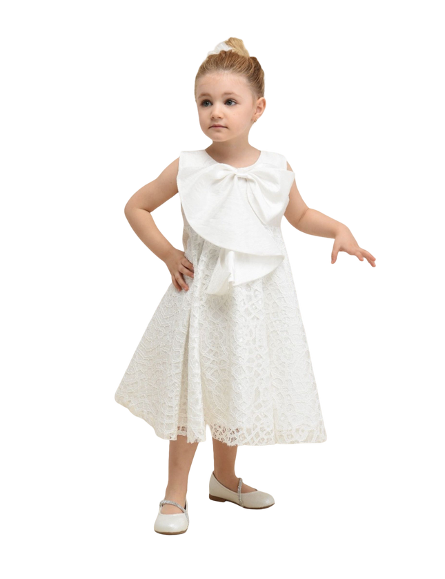 Kidsatelier-tulleen-5468-Cream-pamela-embroidered-dress