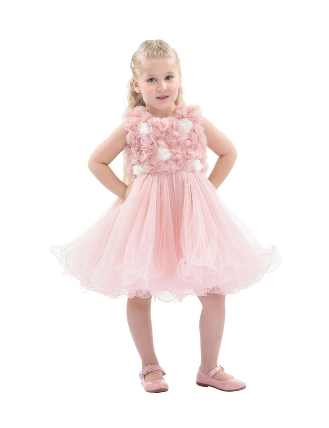 Kidsatelier-tulleen-8262-Powder-pink-cambriana-floral-dress