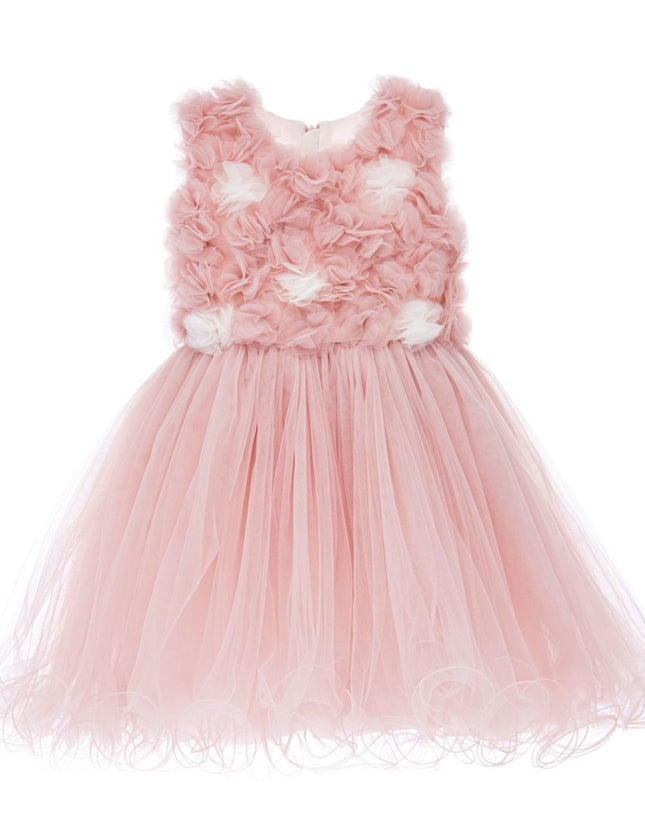 Kidsatelier-tulleen-8262-Powder-pink-cambriana-floral-dress