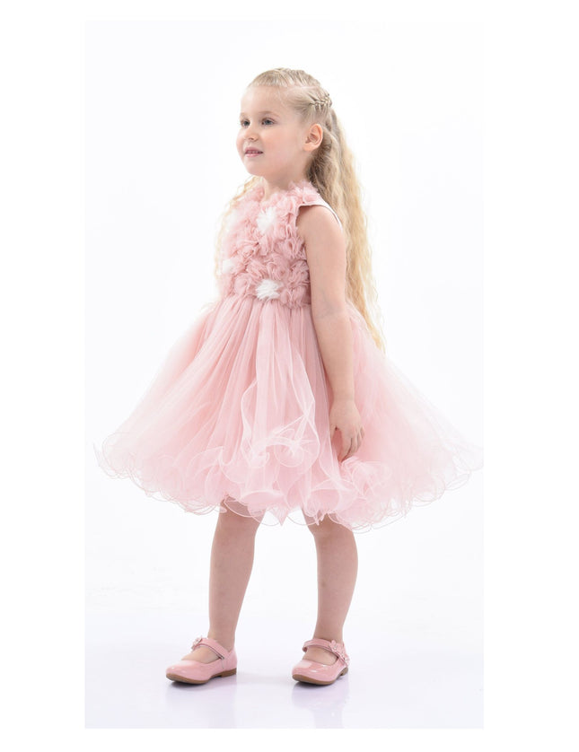Kidsatelier-tulleen-8262-Powder-pink-cambriana-floral-dress