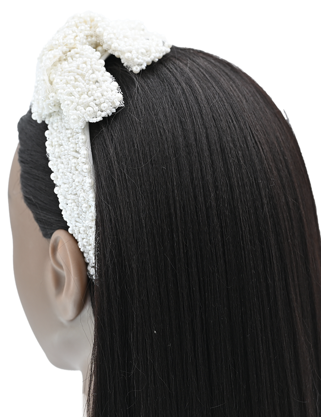 kidsatelier-Mimi Tutu-MTHB52022-beaded-pearl-bow-headband