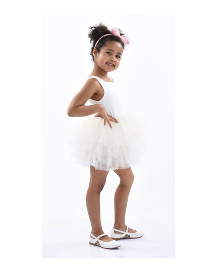 kidsatelier-tulleen-MTL321-White-solid-tutu-dress