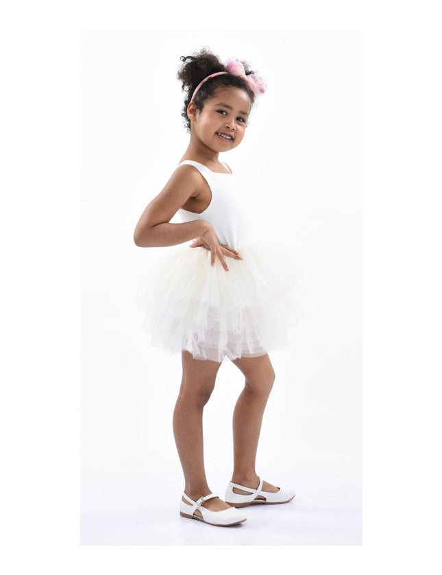 kidsatelier-tulleen-MTL321-White-solid-tutu-dress
