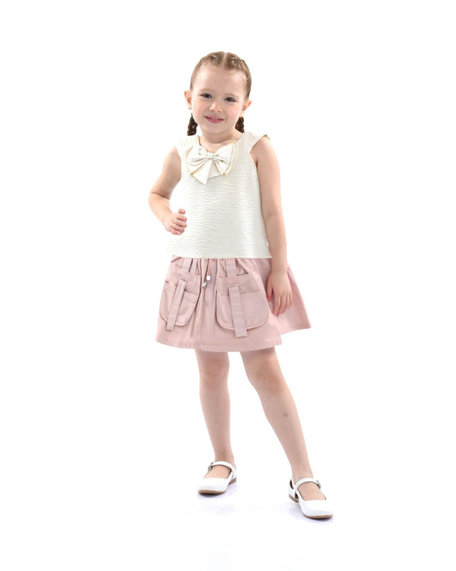 Kidsatelier-Tulleen-MTNA52013-ivory-pink-strap-bow-shorts-set