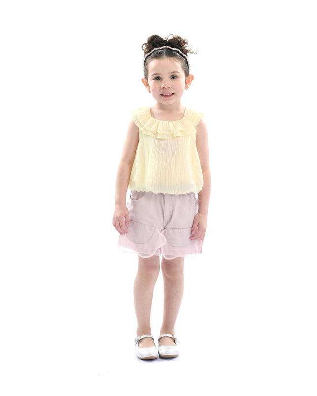 Kidsatelier-Tulleen-MTNA52016-yellow-mauve-ruffle-outfit-set