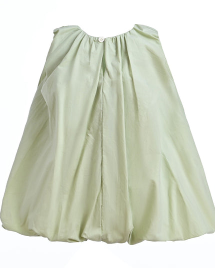 kidsatelier-tulleen-MTRE5203-Sage-sleeveless-bow-dress