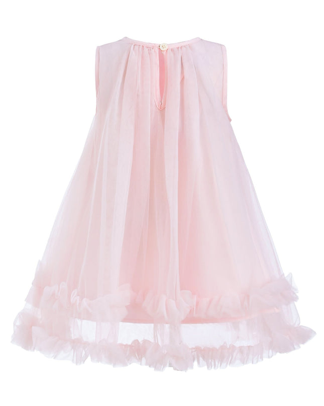 kidsatelier-tulleen-MTRE5204-Pink-sleeveless-star-ruffle-dress
