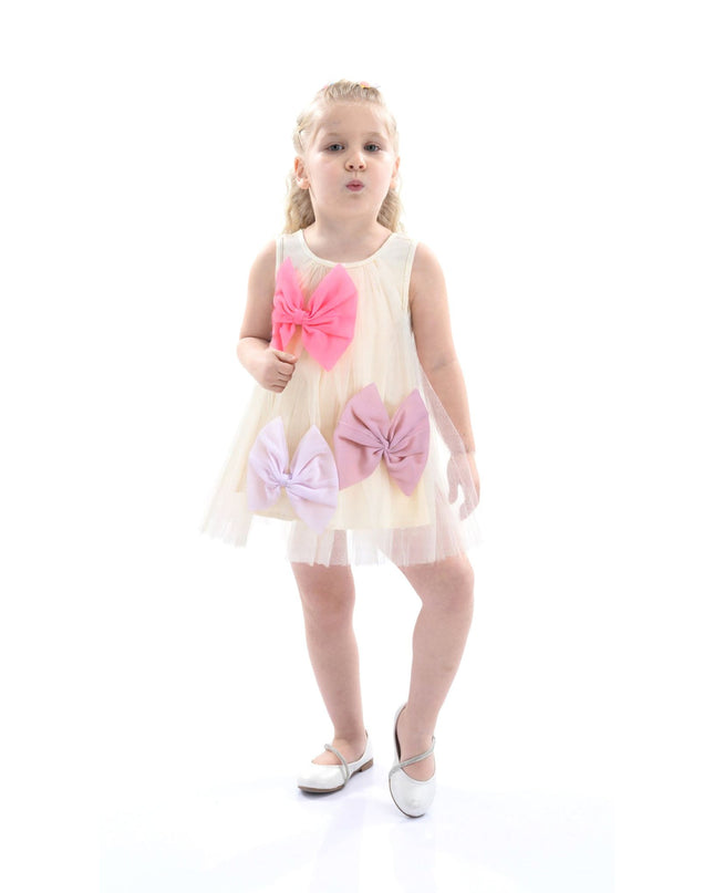 kidsatelier-tulleen-MTRE5205-Ivory-tulle-bow-sleeveless-dress